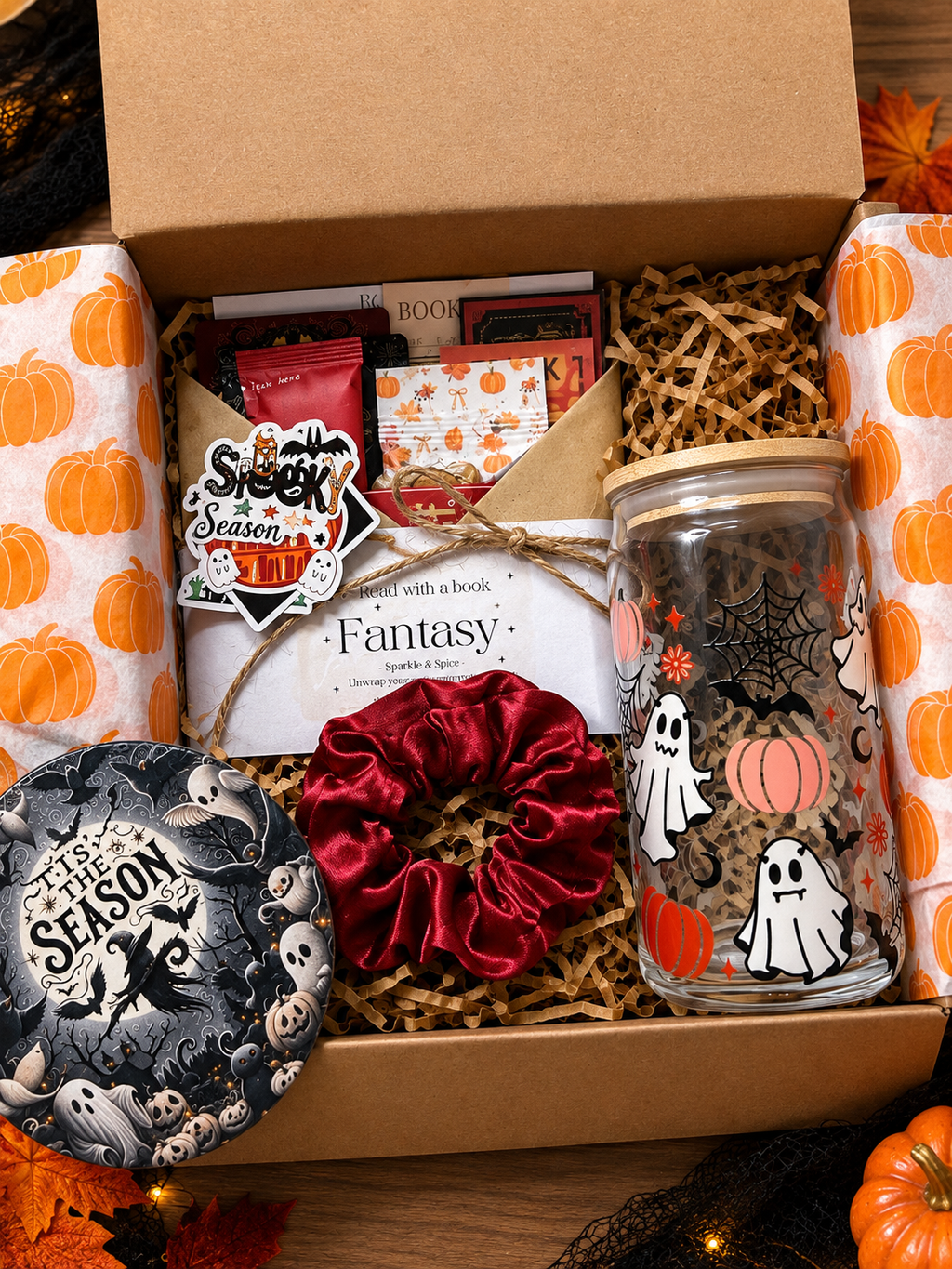 Trick or treat blind date with a book box