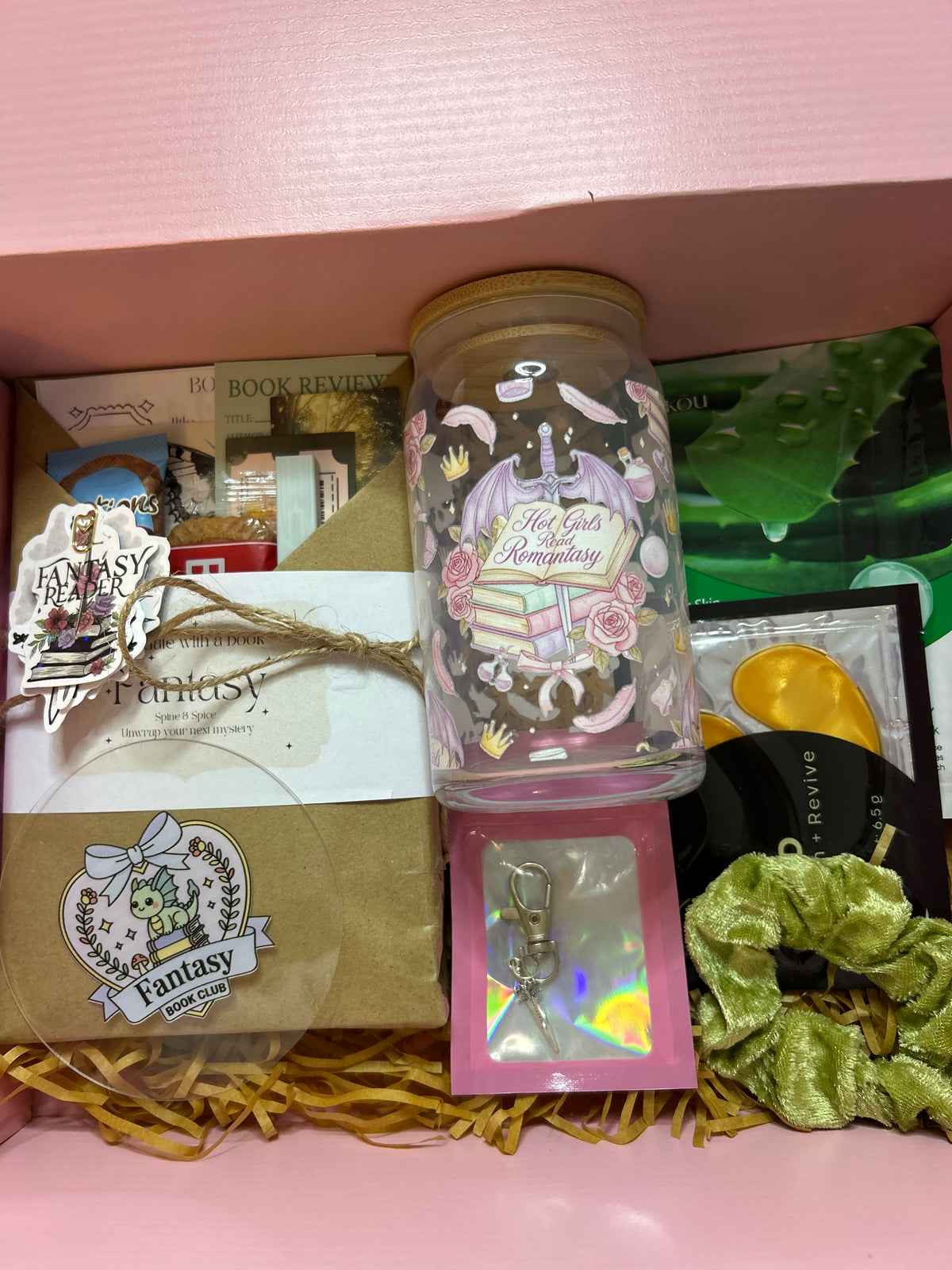 Spine and spice blind date with a book box