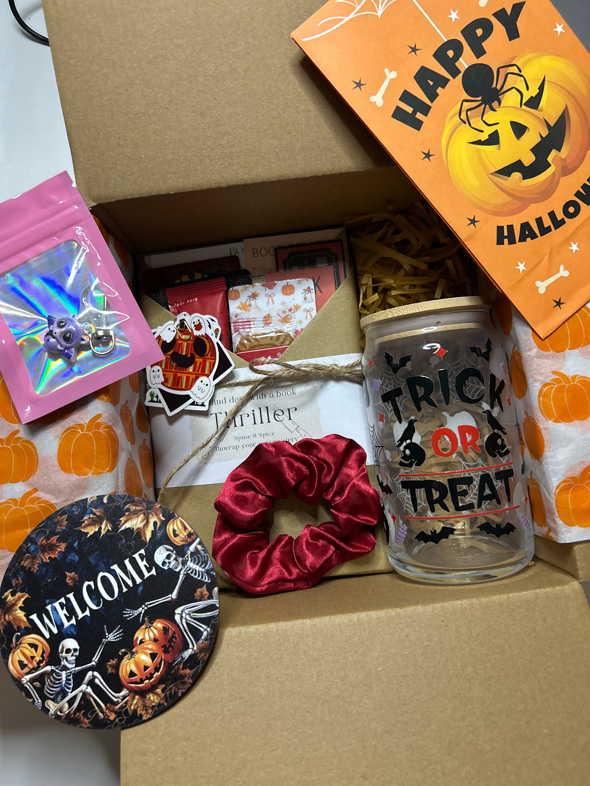 Trick or treat blind date with a book box