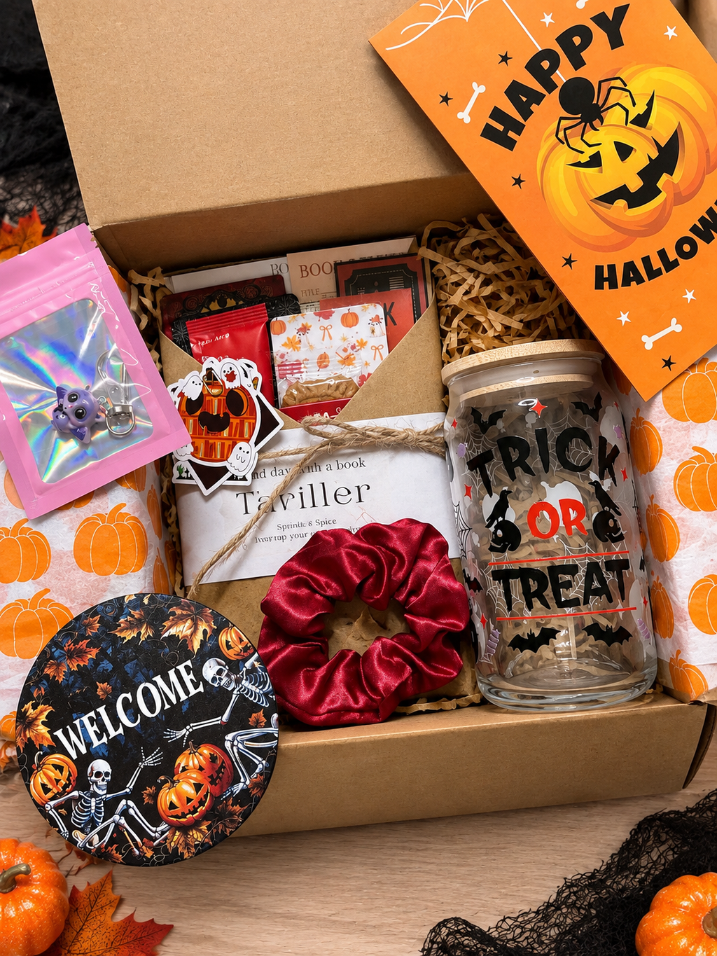 Trick or treat blind date with a book box