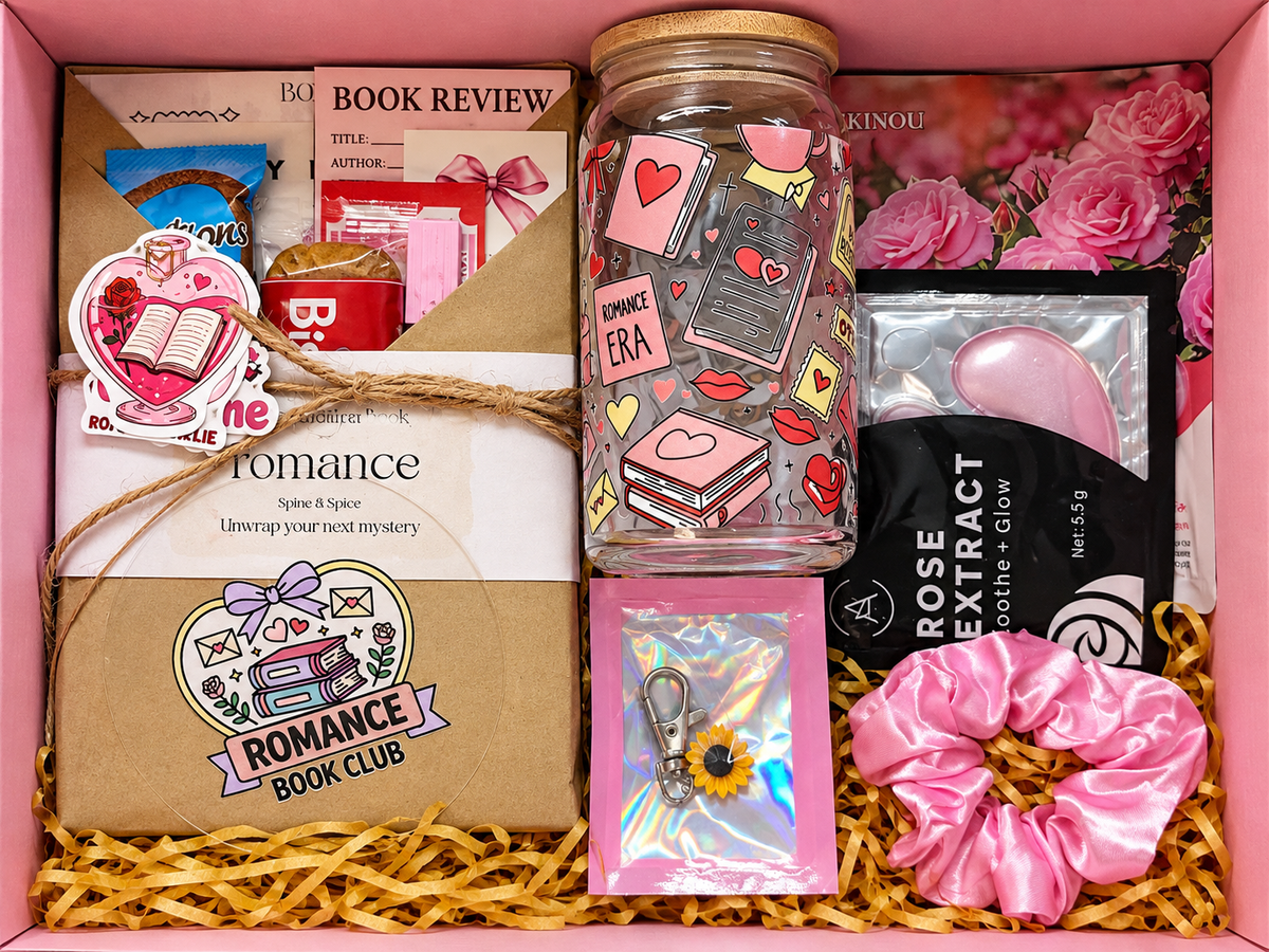 Spine and spice blind date with a book box
