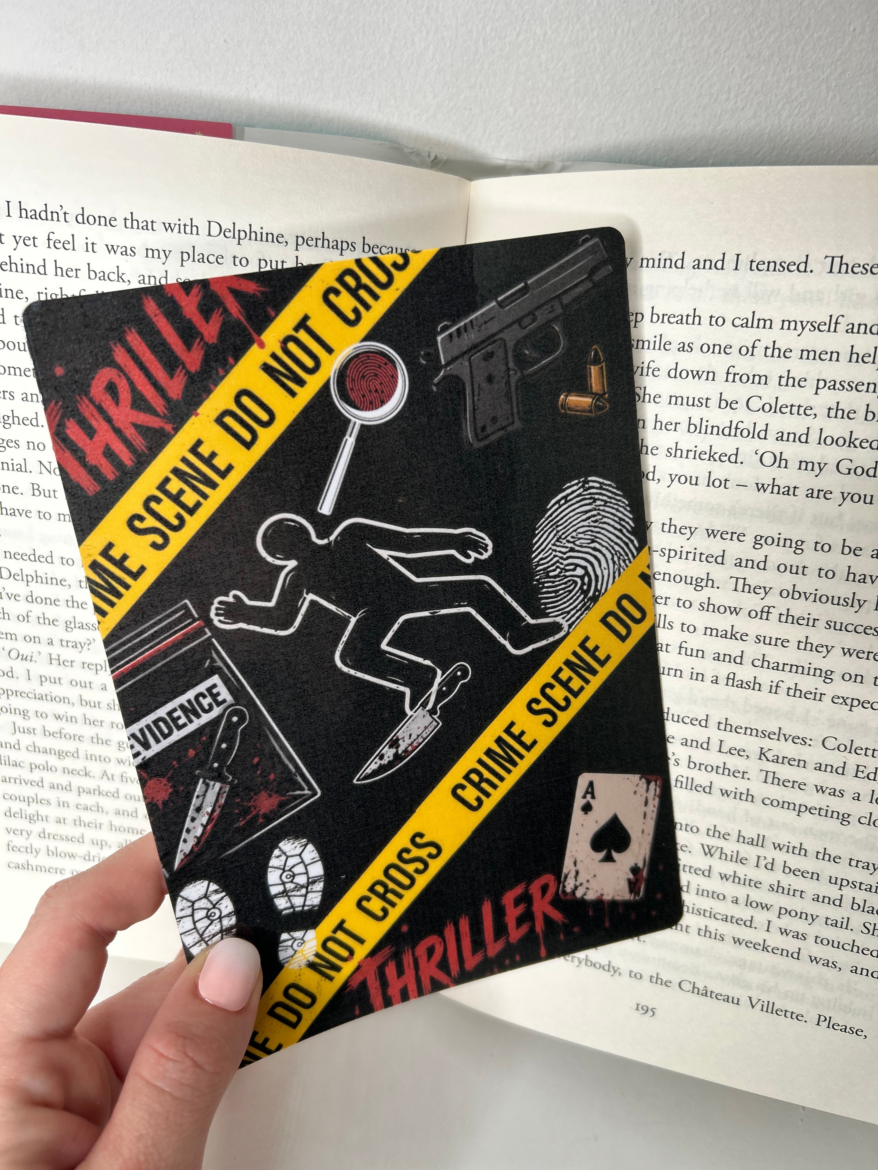 Thriller kindle insert