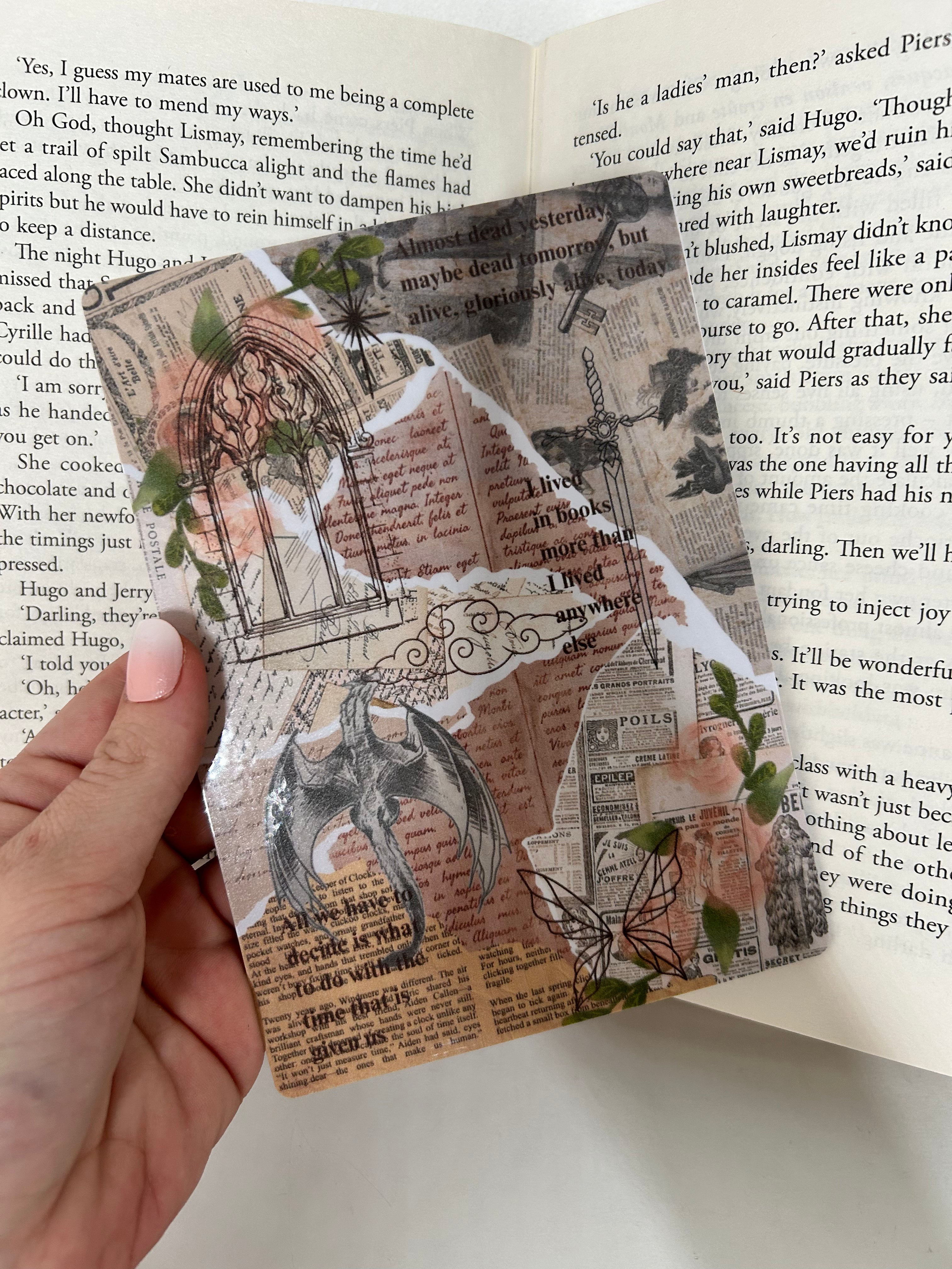 Scrapbook fantasy kindle insert
