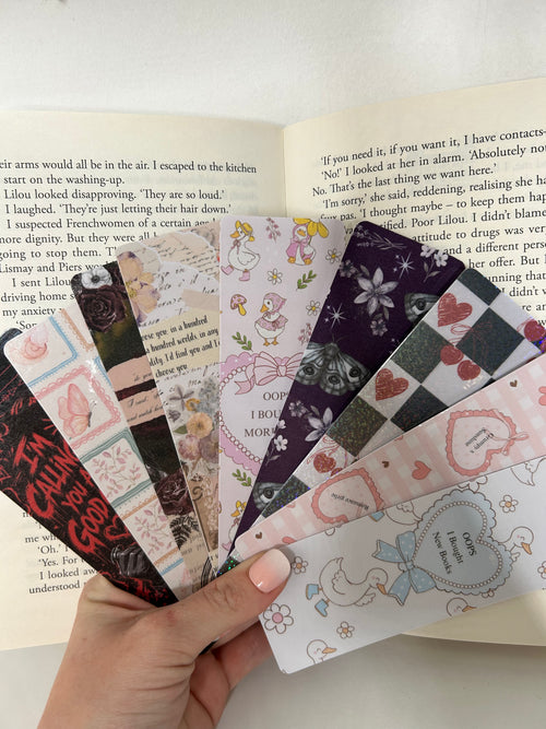 Cosy whimsical bookmark